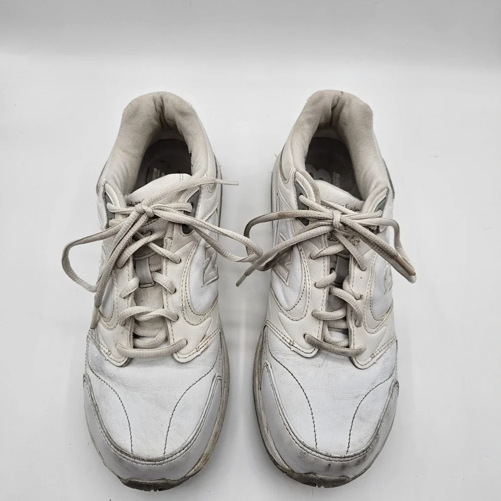 New Balance 927 Shoes Womens Size‎ 10 White Leather Walking Sneakers WW927WT